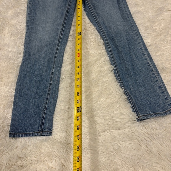 VOLCOM Liberator High Rise Ankle Leggings Jean Ash Blue Sz 29 - Picture 5 of 14
